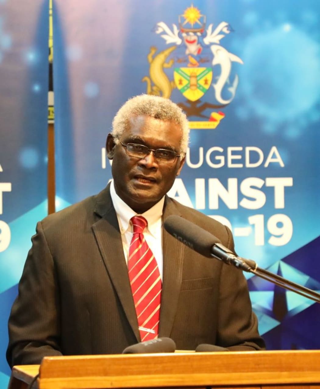 Solomon Islands prime minister Manasseh Sogavare