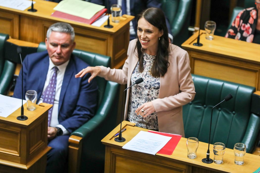 Prime Minister Jacinda Ardern outlines her Child Poverty Reduction Bill to the House.