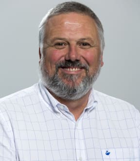 A portrait of Environment Canterbury's Chief Scientist Tim Davie