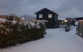 Snow in Shotover Country, Queenstown.