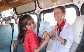 Medicine's Phoenix Connolly plays a backpacker in the short film.