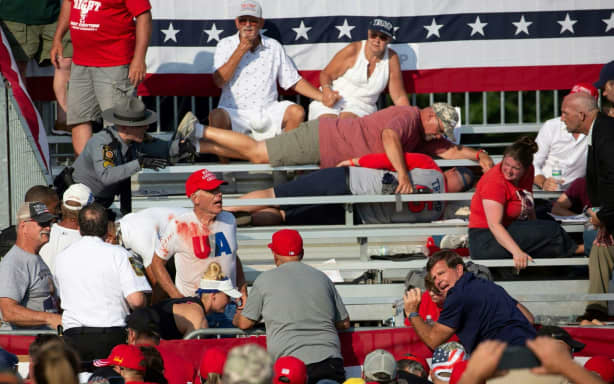 Photographers' perspective: Shooting at Donald Trump's Pennsylvania ...