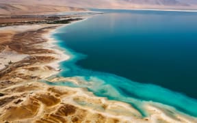 View on Dead Sea in Israel