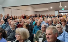 Christopher Luxon in New Plymouth