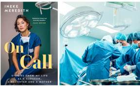 Book cover and operating theatre