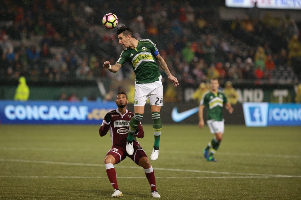 Portland Timbers captain Liam Ridgewell in action
