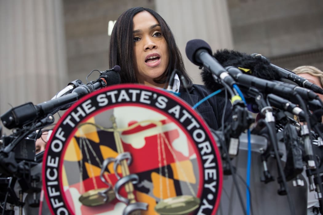Baltimore City State's Attorney Marilyn Mosby announces that criminal charges will be filed against Baltimore police officers over the death of Freddie Gray.