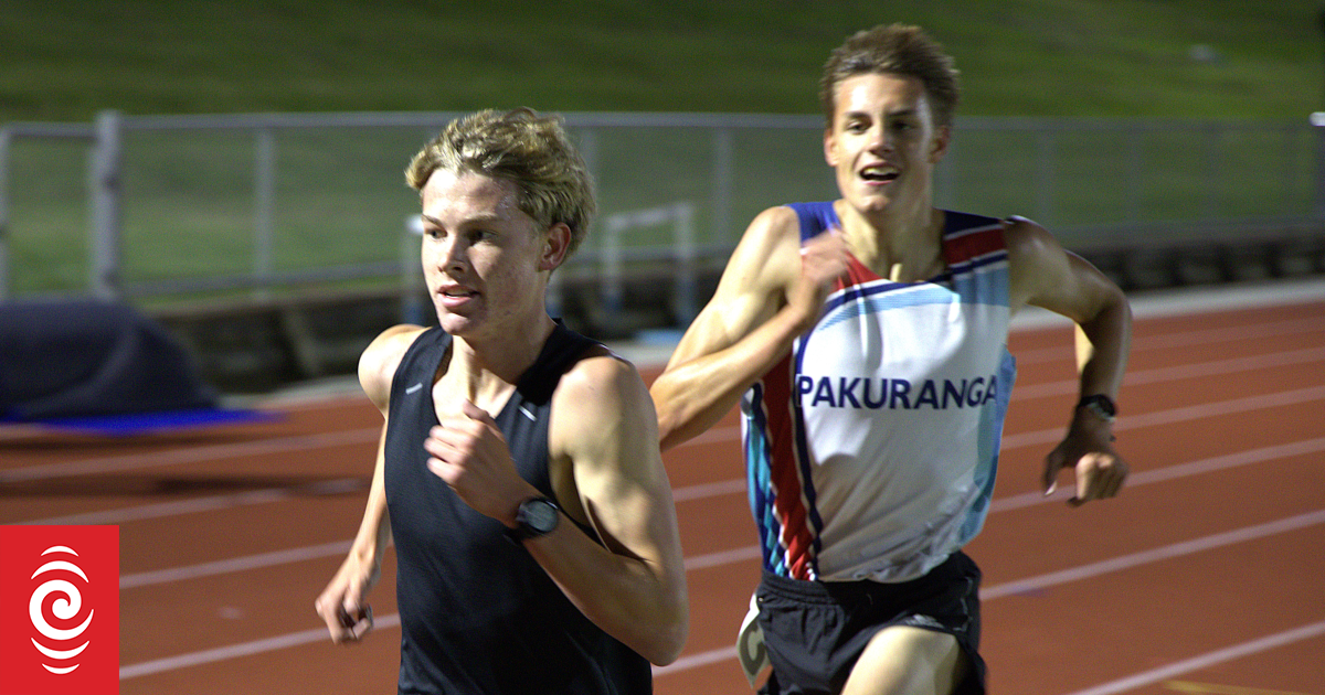 Young Tauranga runner sets world leading time | RNZ News