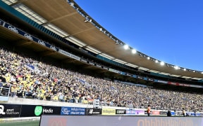 Wellington Phoenix v Auckland FC at Sky Stadium, Wellington.