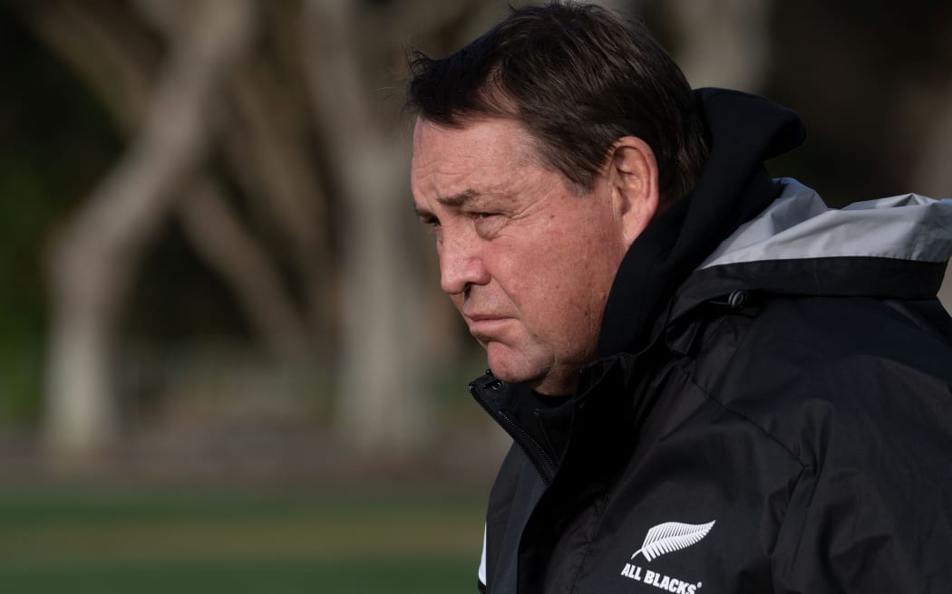 Head coach of the All Blacks Steve Hansen.