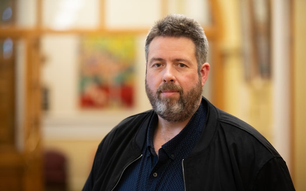 Matthew Louwrens, a House Officer at New Zealand's Parliament.