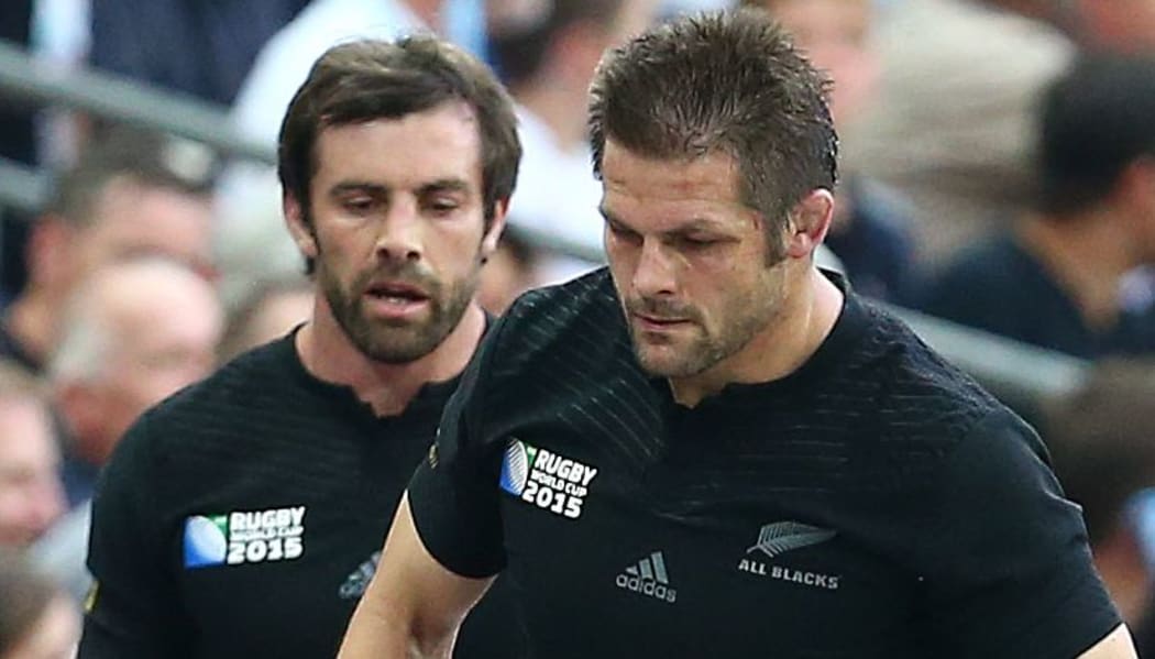 Conrad Smith and Richie McCaw in the sin bin, RWC 2015.