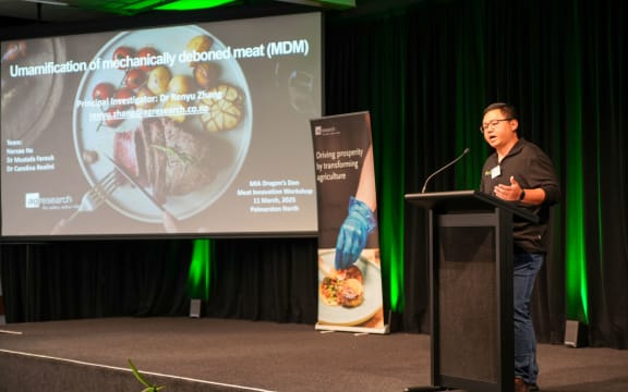 Meat Association Dragons Den winner Renyu Zhang
