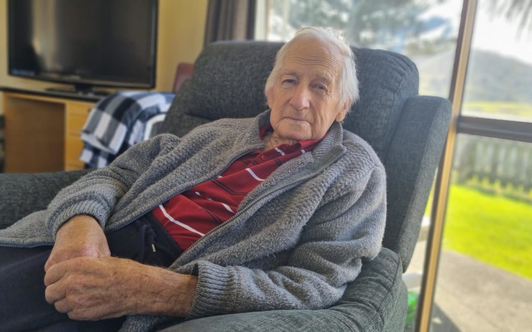 Stanley Vickery, a 95-year-old relative of the Phillips family.
