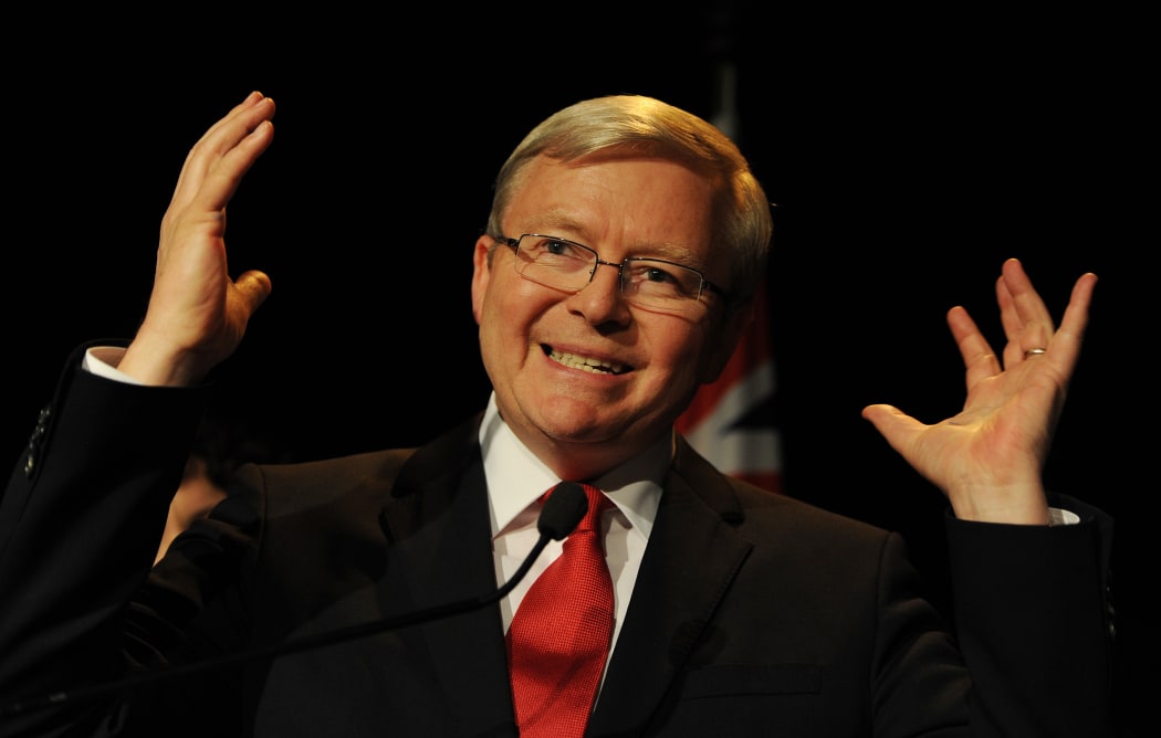 Former Australian prime minister Kevin Rudd.