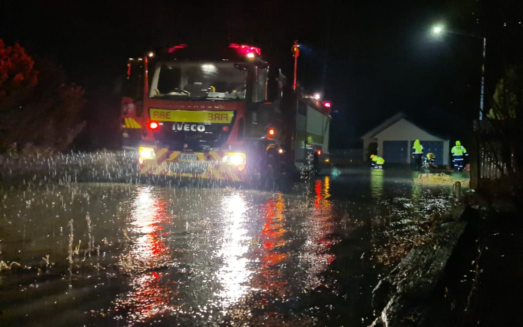 The Omarama Volunteer Fire Brigade was called at about 6.15pm to clear blocked tanks in Totara Peak Crescent.