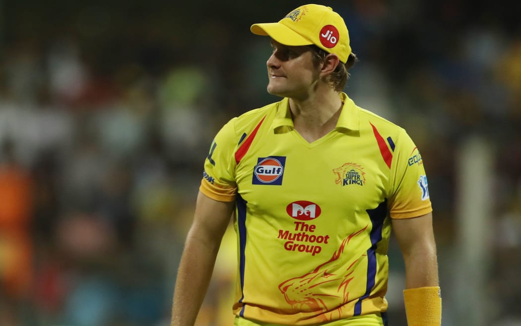 Chennai Super Kings batsman Shane Watson.