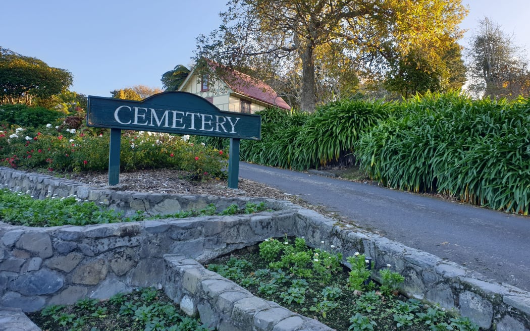 The cemetery on Kenepuru Drive, Porirua.