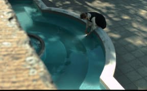 'Watery Features' 2024 Moving image still. Max Fleury and Bena Jackson