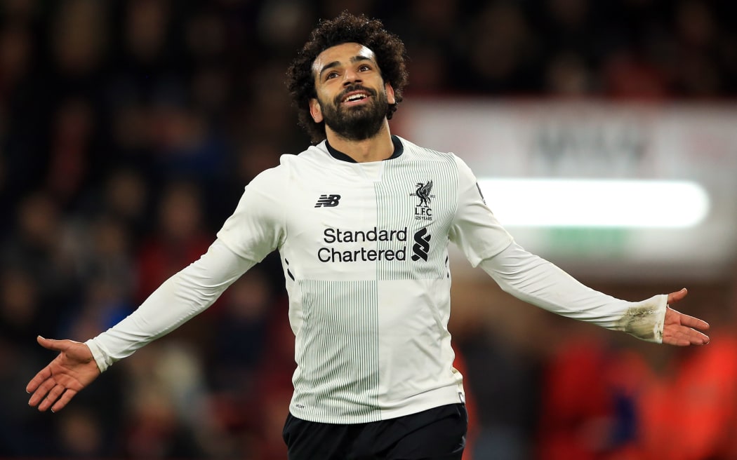 Liverpool star Mohamed Salah.