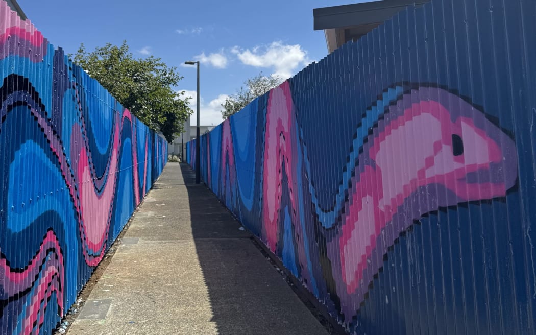 The old alleyway was dark and dodgy, and residents felt unsafe using it