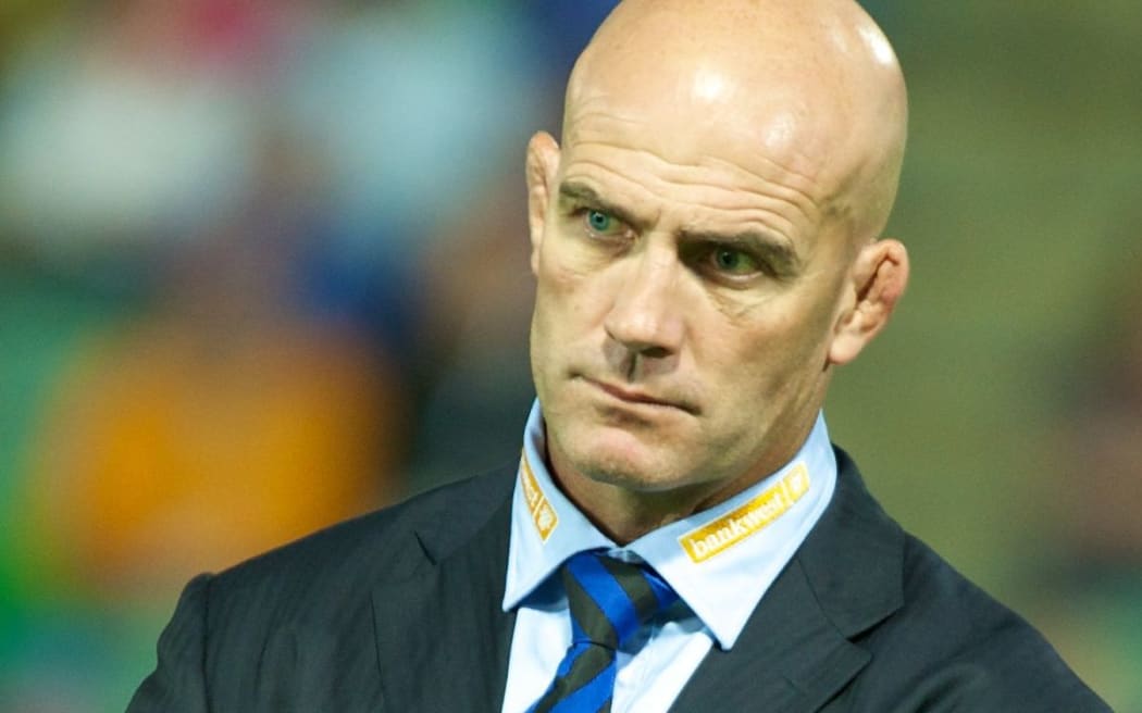 John Mitchell during his time as coach of Perth based Western Force.