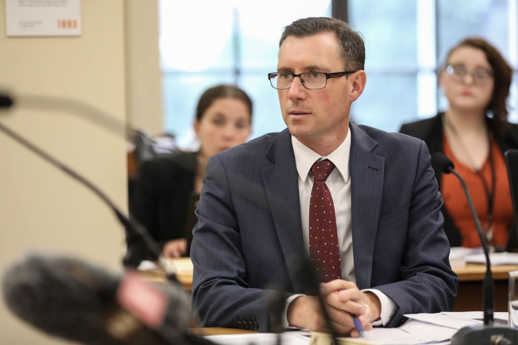 Labour MP Jamie Strange in Estimates Hearings 2019