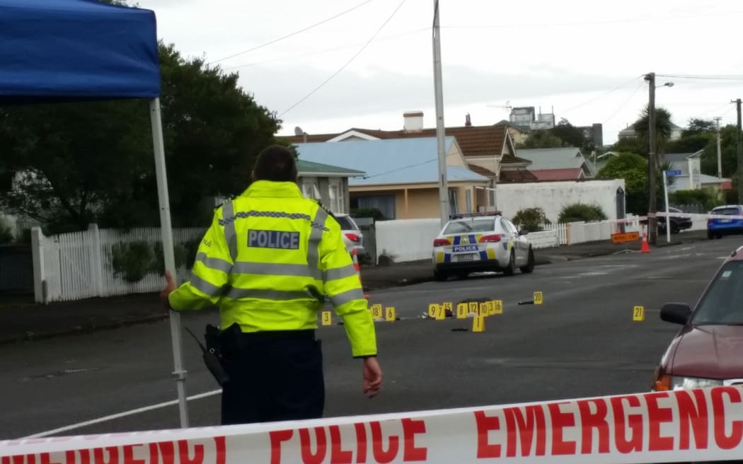 The scene of the shooting
