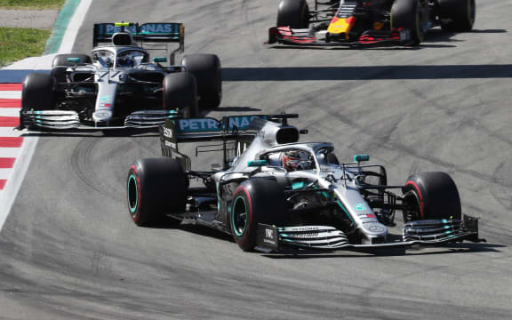 Lewis Hamilton and Valtteri Bottas.