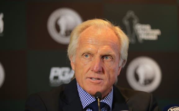 Australian Golfing Great Greg Norman.