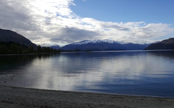 Lake Wanaka seen from Roy's Bay