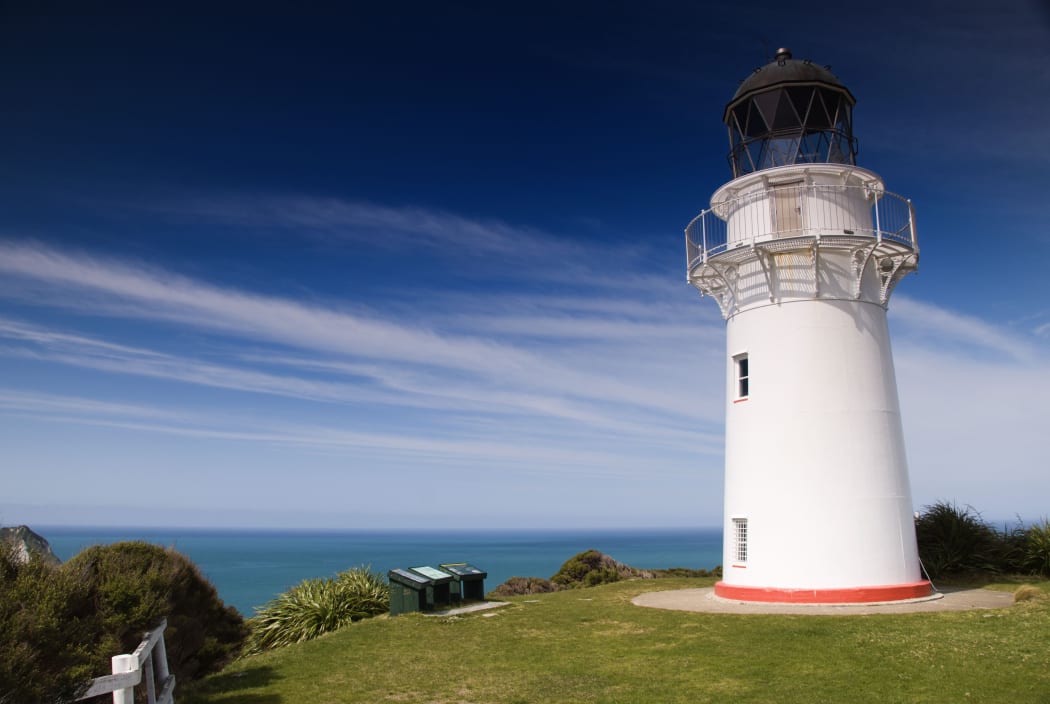 East Cape Lighthouse, northeast of Gisborne.
