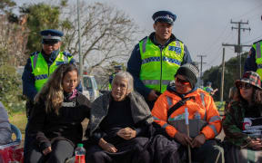 People continue to occupy Ihumatao after protestors were served an eviction notice which led to a stand-off with police on July 25
