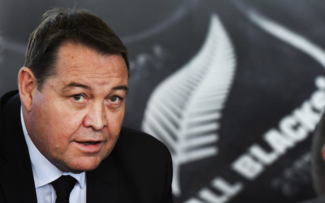 All Blacks coach Steve Hansen.