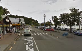 Paihia pedestrian crossing