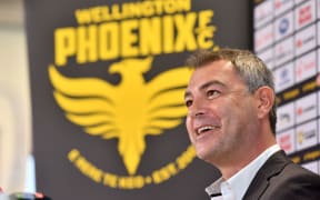 Wellington Phoenix head coach Mark Rudan