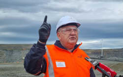 Shane Jones at OceanaGold’s Macraes mine
