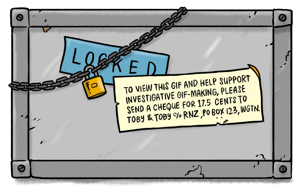 paywall sign - Toby & Toby