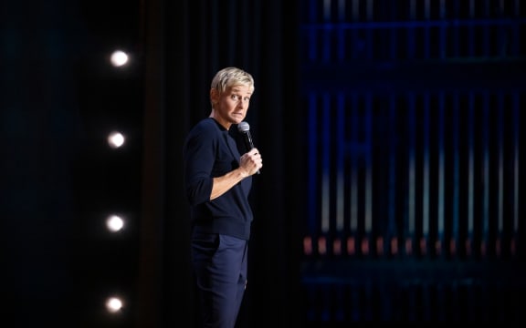 A scene from the new Ellen Netflix special.