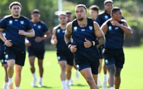 James Fisher-Harris during a Warriors training session at Go Media Stadium in Auckland. 2025 NRL Rugby League season. January 24 2025. © Photo: Andrew Cornaga / Photosport