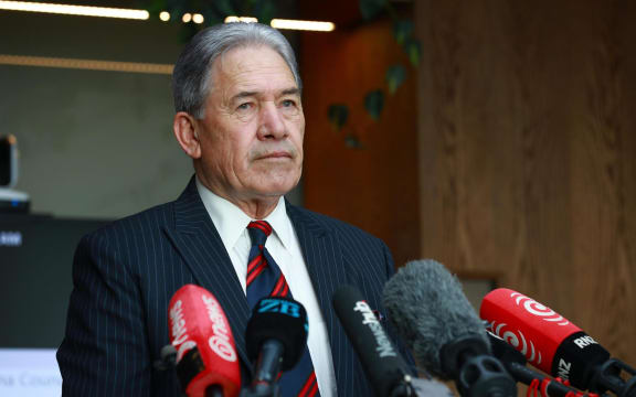 Foreign Minister Winston Peters gives a speech to the New Zealand China Council amid debate over AUKUS.
