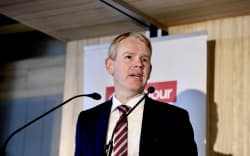 Labour Leader Chris Hipkins gives his State of the Nation speech.