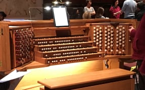 The new digital organ at Wellington's Cathedral of St Paul's
