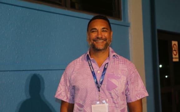 President of the Cook Islands Aquatics Federation, Romani Katoa.