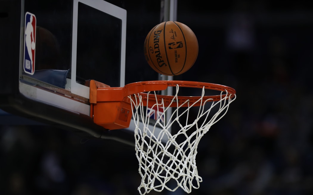 17th January 2019, The O2 Arena, London, England; NBA London Game, Washington Wizards versus New York Knicks; A 3 point shot goes into the net