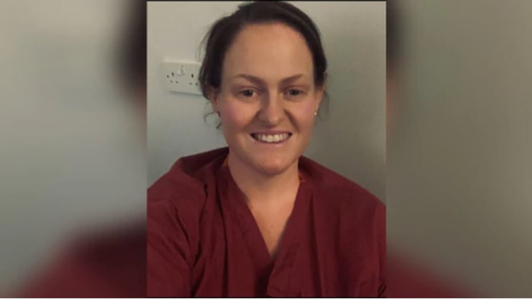 Nurse Jenny McGee, who British Prime Minister Boris Johnson credited - along with other nurses - with saving his life after he was struck down with Covid-19.