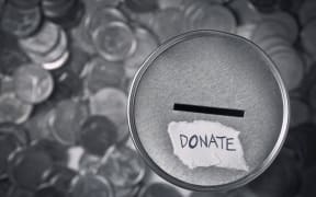 Donation container