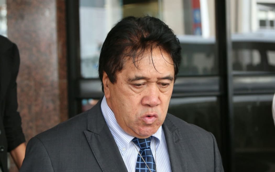 Sonny Tau outside court