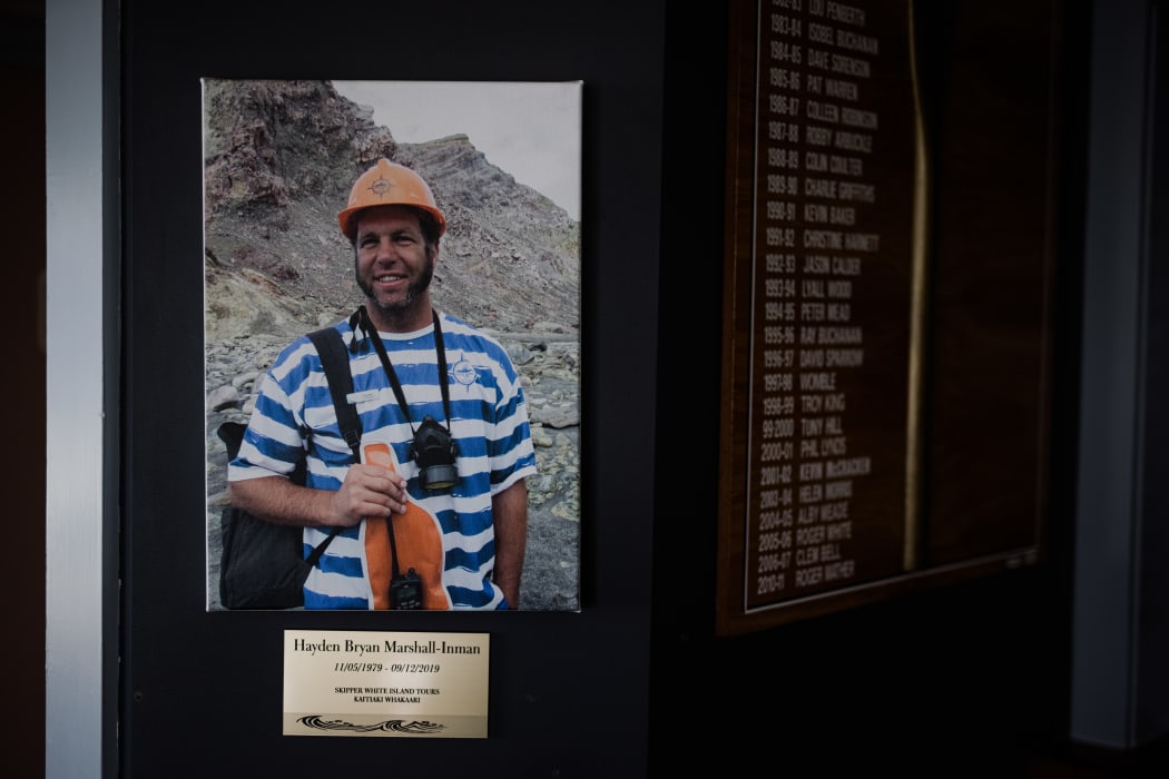 Tour guide Hayden Marshall-Inman whose body has not been recovered since the Whakaari White Island eruption.