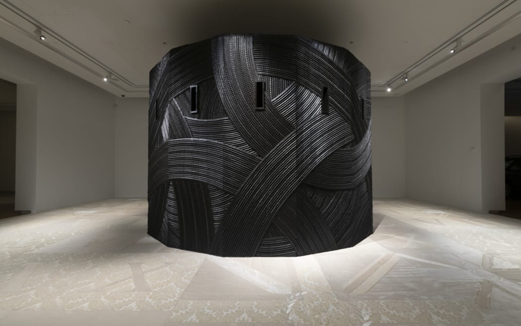 Brett Graham's Ka Wheeke at Auckland Art Gallery Toi o Tāmaki.